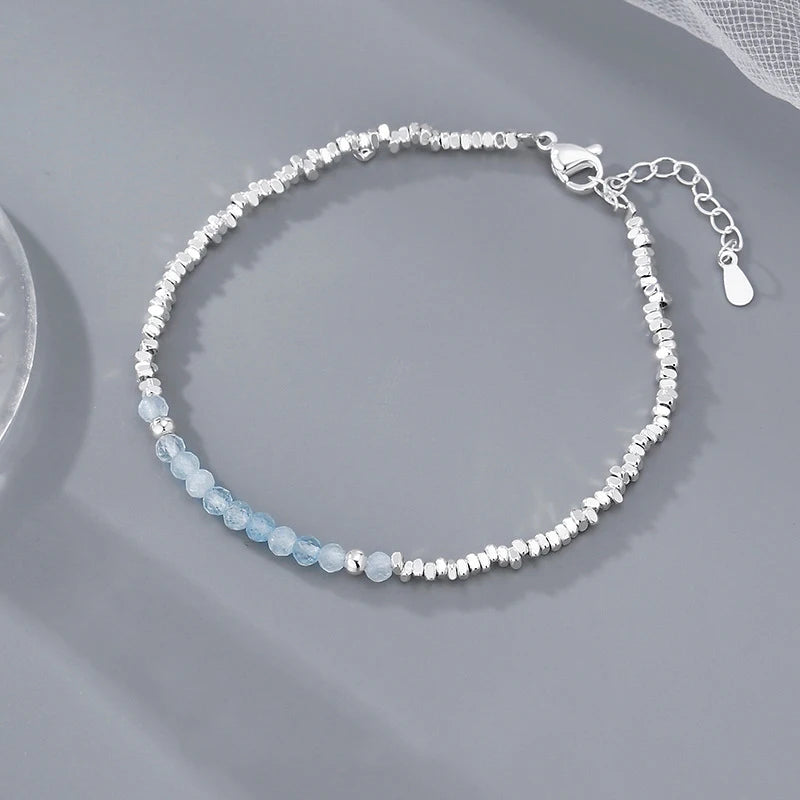 925 Sterling Silver Bracelet Simple Style