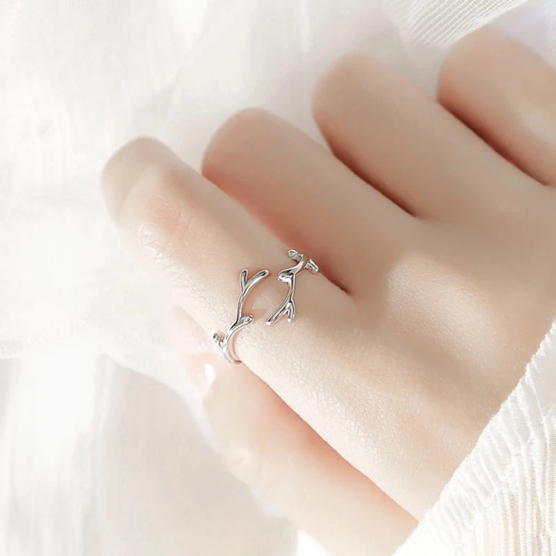 New 925 Sterling Silver  Ring Simple Style