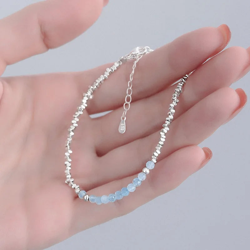 925 Sterling Silver Bracelet Simple Style