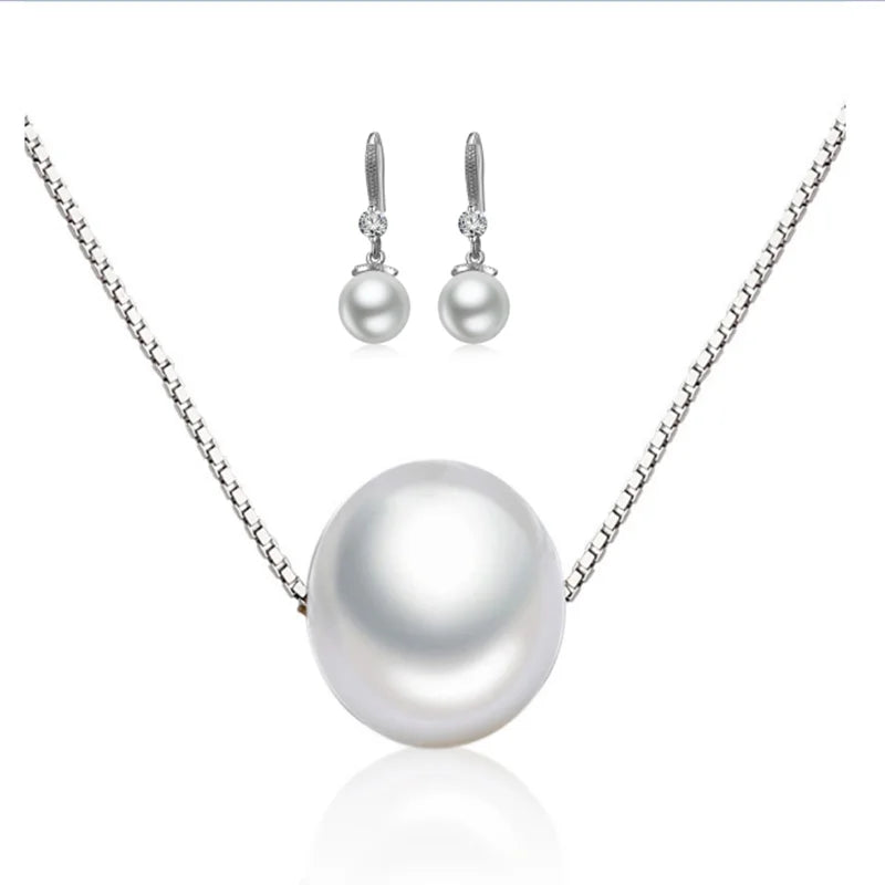 925 Sterling Silver Necklace Earrings Jewelry