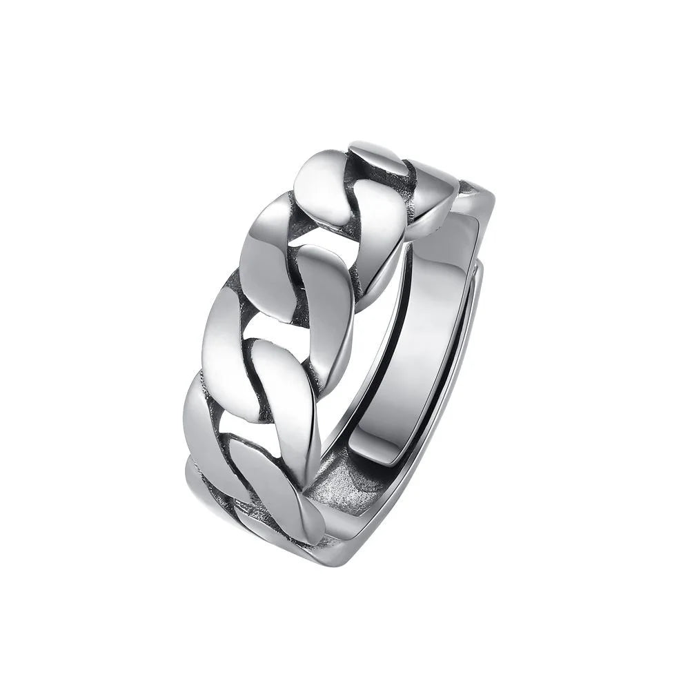 BFCLUB 925 Sterling Silver Rings For Women Men