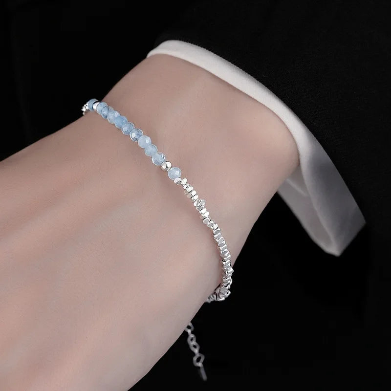 925 Sterling Silver Bracelet Simple Style