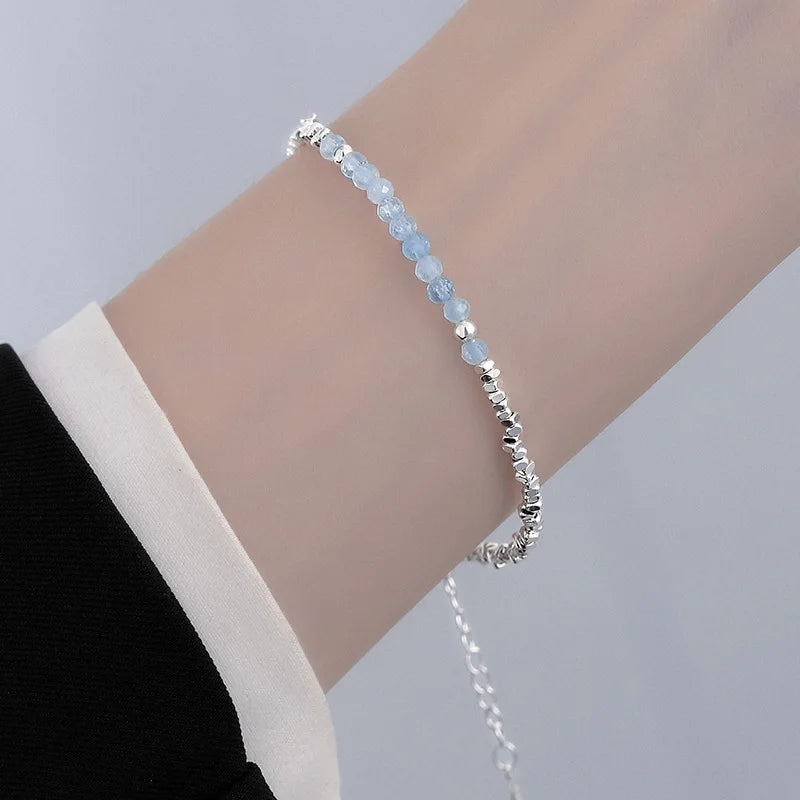 925 Sterling Silver Bracelet Simple Style