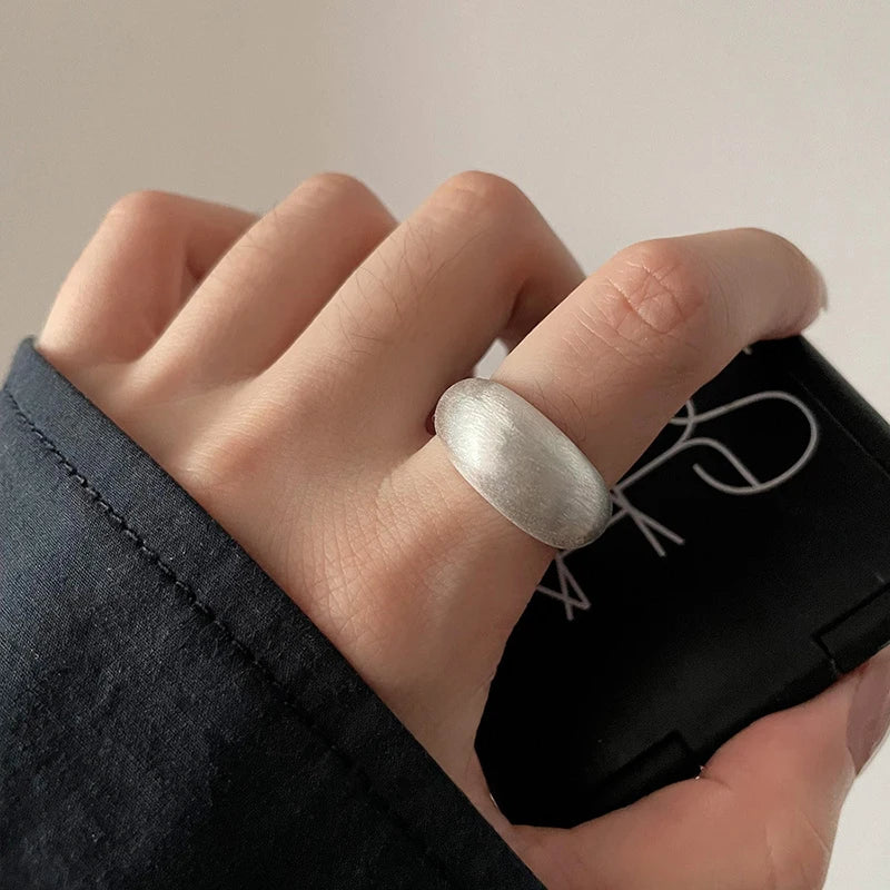 Popular 925 Sterling Silver Simple Style Ring