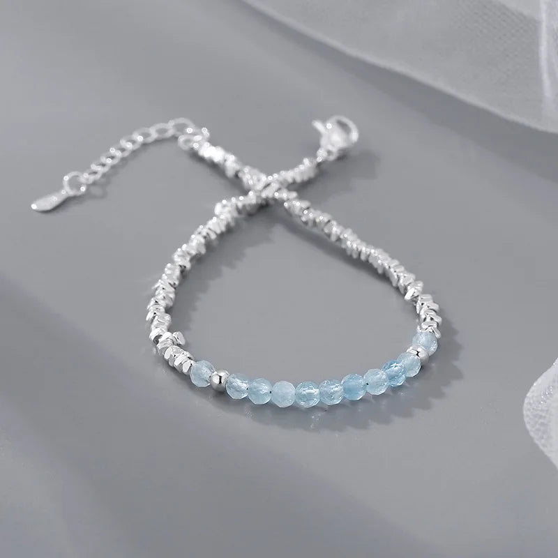 925 Sterling Silver Bracelet Simple Style