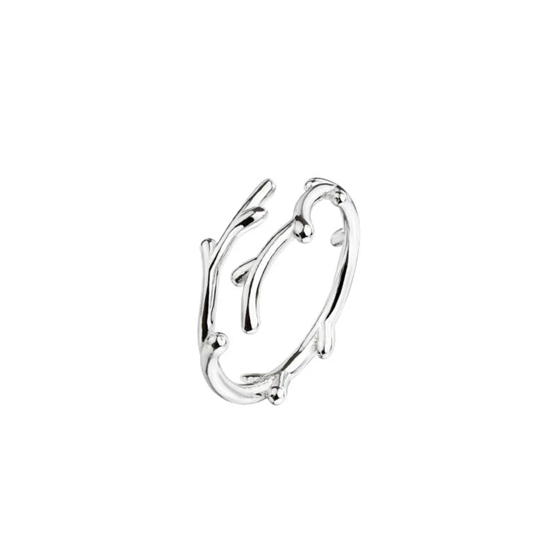 New 925 Sterling Silver  Ring Simple Style