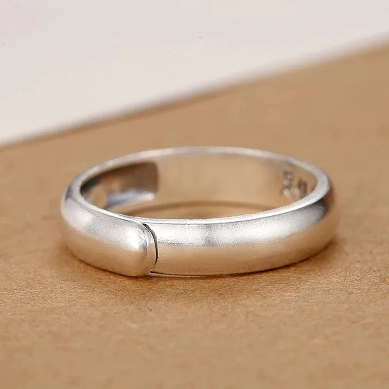 925 Sterling Silver Rings for Women Men Couples