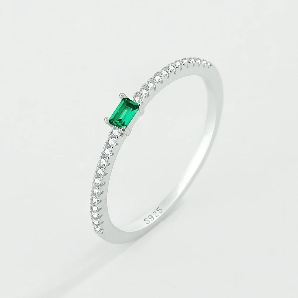 2022 NEW Classic Rectangular Emerald Ring