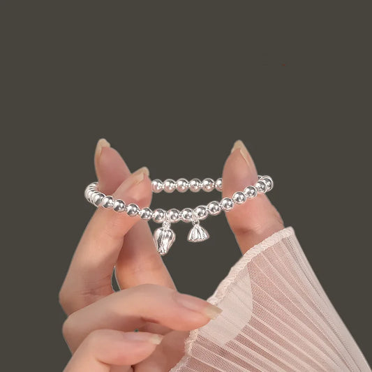 925 Sterling Silver Geometric Shape Bracelet