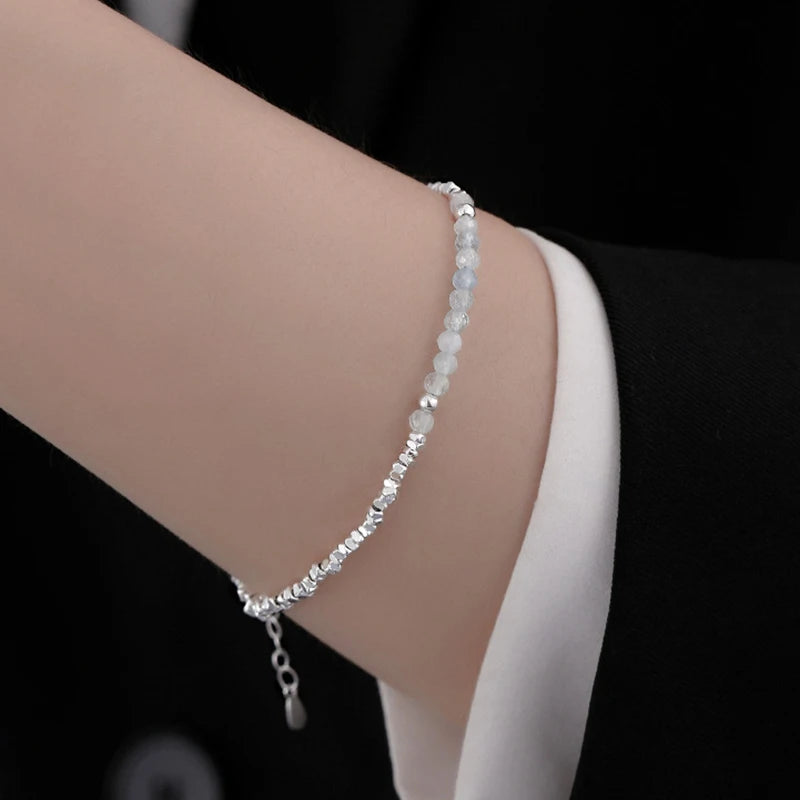 925 Sterling Silver Bracelet Simple Style