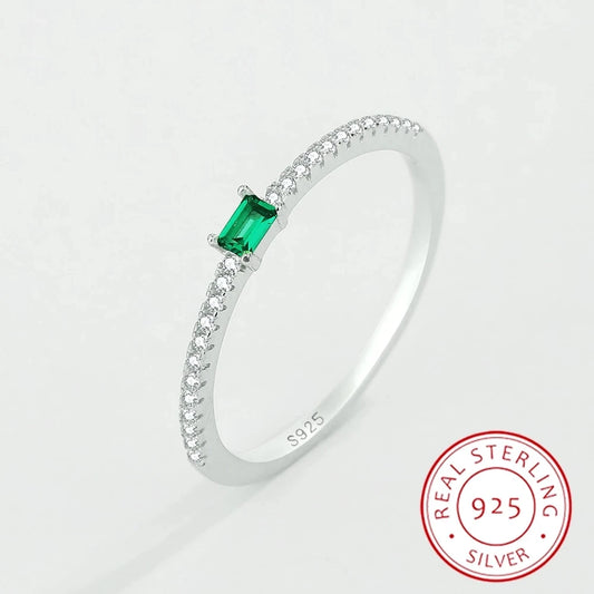 2022 NEW Classic Rectangular Emerald Ring