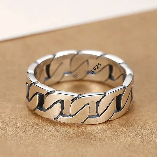 925 Sterling Silver Rings for Women Men Couples